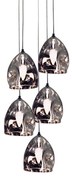 WS19522-5 SOFT PENDANT SMOKEY GREY E2+ HOMELIGHTING 77-3697