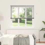 vidaXL Ρολό Παραθύρου με κουρτίνες Άλλο Ασημί 140 x 175 εκ. Αλουμίνιο