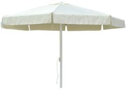 myResort ΟΜΠΡΕΛΑ ΚΗΠΟΥ 3m ΕΚΡΟΥ ΑΛΟΥΜΙΝΙΟ velco-373-4650-4