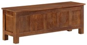 vidaXL Μπαούλο Αποθήκευσης 110 x 30 x 40 εκ. από Μασίφ Ξύλο Μάνγκο