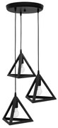 Κρεμαστό Φωτιστικό Οροφής GIZA Μαύρο 34-0335 Heronia Lighting-34-0335-Μαύρο 34-0335