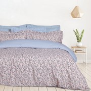 Σετ Σεντόνια Polycotton Υπέρδιπλα Με Λάστιχο 170x200+35εκ. Casual 5427 Σομόν Das Home