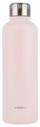 Θερμός-Μπουκάλι Ανοξείδωτο Flask Homely Rose Quartz 500ml-7x7x23εκ. Estia 01-32609
