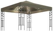 Κιόσκι με Φωτάκια LED Taupe 3 x 3 μ. 3070312