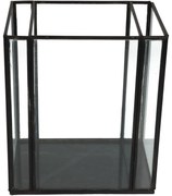 Κηροπήγιο ArteLibre Μαύρο Μέταλλο 18x13x21cm