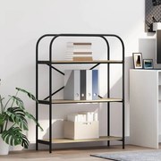 vidaXL Ράφι Βιβλίων Sonoma Δρυς 80 x 30 x 109 εκ Επεξεργασμένο ξύλο