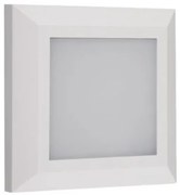 Πλαφονιέρα- Απλίκα IP65 Led 4W σε 4 χρώματα Lumen-3-9700-Λευκό 3-9700