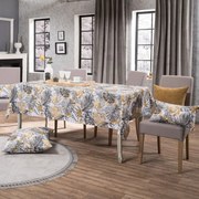 Τραπεζομάντηλο Frontera Grey-Gold Teoran 135X220 Cotton-Polyester