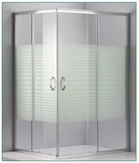 GL DORA - ΚΑΜΠΙΝΑ - ΓΥΑΛΙ ΜΕ ΓΡΑΜΜΕΣ 120*80*185 ΣΧΕΤΗ 60-1280