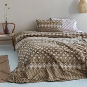 Σεντόνια Fashion Life FL6218 (Σετ 3τμχ) Olive Palamaiki Ημίδιπλο 170x260cm 100% Cotton