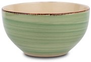 Μπολ Δημητριακών  Stoneware "Lines Oil Green" 14cm