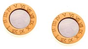 Σκουλαρίκια SENZA Steel Gold Plated