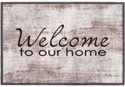 Πατάκι Εισόδου Mondial Welcome To Our Home 064 50x75cm Beige Sdim 50X75