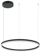 Φωτιστικό Οροφής LED Dimmable Zambelis 20262 Black Matt
