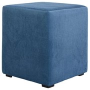 Σκαμπό Boxy Fylliana Τετράγωνο Μπλέ 35x35x41εκ. 35x35x41 εκ.