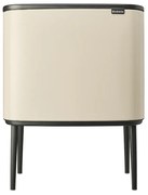 Brabantia 1005550 Κάδος απορριμμάτων Bo Touch 3x11L, Soft Beige