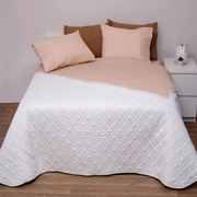 Κουβερλί 5100 Ecru-Beige Viopros Μονό 160x240cm Microfiber