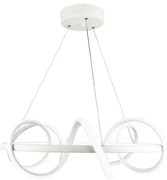 Κρεμαστό Φωτιστικό Οροφής LED 100W 3CCT Space-50 Heronia Lighting-01-0344-Λευκό 01-0344