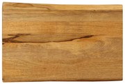 vidaXL Επιφάνεια Τραπεζιού 60x40x2,5 εκ. Live Edge Μασίφ Ξύλο Μάνγκο
