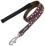 Λουρί Σκύλου Red Dingo Καφέ Πόντοι (1,5 x 120 cm)