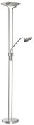 Επιδαπέδιο Φωτιστικό LED 35W Tallri 2700/3350/4000K Φ35 Fischer Honsel-40490-Νίκελ Ματ 40490