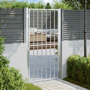 vidaXL Πόρτα Περίφραξης Κήπου 100 x 180 εκ. από Ανοξείδωτο Ατσάλι