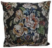 Supergreens Μαξιλάρι Βελούδινο Black Floral 45x45 εκ. - 8710-5