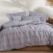 Παπλωματοθήκη Υπέρδιπλη (Σετ 240x230) 2 Όψεων Nef-Nef Homeware Smart Highlar Grey