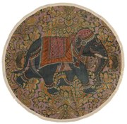 Χαλί ArteLibre Ελέφαντας Πολύχρωμο Βαμβακερό 120x120cm Arte-05154474