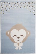 Χαλί Παιδικό Bambino Monkey 8612 Light Blue Ezzo 160X230cm