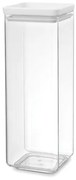 Brabantia 1001158 Βάζο Γενικής Χρήσης με Καπάκι Tasty+ 2.5L, Light Grey