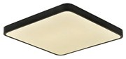 Πλαφονιέρα οροφής LED 96W 3CCT (by switch on base) από μαύρο μέταλλο και ακρυλικό D:50cm (42034-Black) - 42034-Black - 42034-Black