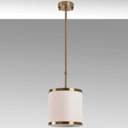 Φωτιστικό Οροφής Way 942FLG1364 20x20x75cm E27 40W Gold-Cream Opviq