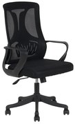 A6215 ΜΑΥΡO MESH ΠΟΛΥΘΡΟΝΑ ΓΡΑΦΕΙΟΥ ZITA PLUS 64X61X47-103/57-112εκ.