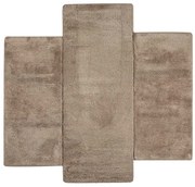 Χαλιά Κρεβατοκάμαρας (Σετ 3τμχ) Polcarpet Veloute Cozy 1820 Beige