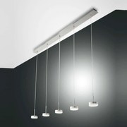 Φωτιστικό Οροφής Led Dunk 3239-48-212 Aluminium Fabas Luce Μέταλλο