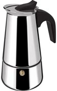 Lamart Καφετιέρα – Μπρίκι Espresso Χειρός 200ml Για 4 Φλιτζάνια Kaffe Ανοξείδωτο LT7076