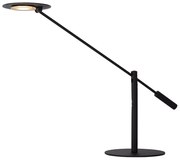 Φωτιστικό Επιτραπέζιο Lucide 19666-09-30 ANSELMO Μαύρο Ματ (Black Mat) 3000 K