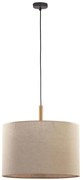 Φωτιστικό Οροφής Deva Nature  6107 1xΕ27 15W Φ50cm 175cm Beige TK Lighting