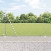 vidaXL Hexagon Fence 1.4x10 μ Γαλβανισμένος χάλυβας