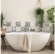 Πλακάκια Διακόσμησης Κουζίνας - Μπάνιου Geometric Tiles 31322 Ango-31322-Γκρι 31322