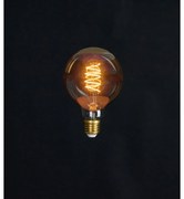 ΛΑΜΠΑ LED RETRO BULB SPIRAL 95X135MM 2W-1800K AMBER FINISH / E27 FITTING / NON DIMMABLE