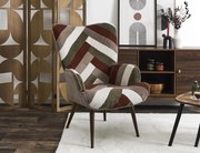 Πολυθρόνα Scott Home Deco Factory με διαστάσεις 69x76x97cm