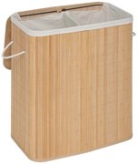 Καλάθι Απλύτων 2 Θέσεων (52x32x63) F-V Bambou 200141