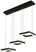 POWERTECH LED φωτιστικό οροφής HLL-0103, 35W, 70x120cm, μαύρο