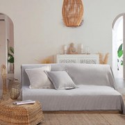 Ριχτάρι Nature Rib-22 Grey Nef-Nef Διθέσιο 170x250cm Βαμβάκι-Ακρυλικό