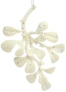 Χριστουγεννιάτικο Στολίδι Φύλλο Κρεμ 18cm 9782763