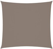 vidaXL Πανί Σκίασης Τετράγωνο Taupe 4,5 x 4,5 μ. από Ύφασμα Oxford