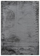Γούνινο Χαλί (160x230) Polcarpet Rabbit D.Grey