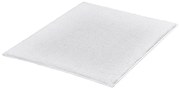 Πατάκι Μπάνιου Finn 5534 White Kleine Wolke 50X60 100% Βαμβάκι